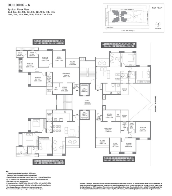 Mantra Infinity 2 BHK